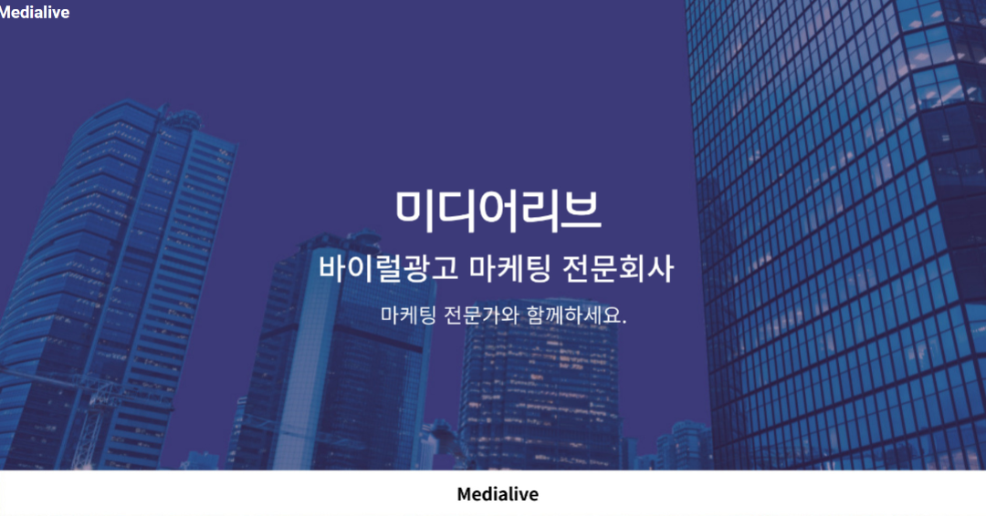 홈페이지시안